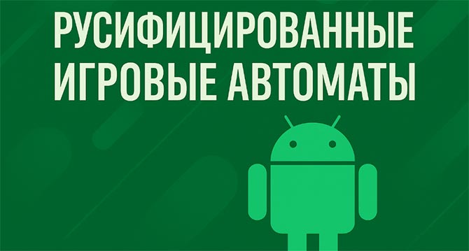 Русифицированные игровые автоматы казино.